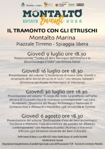 rassegna il tramonto ocn gli etruschi eventi montalto marina